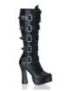 Pleaser - ELECTRA2042 Kniehoge laarzen - Zwart Product image